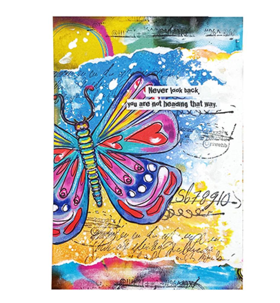 Art By Marlene Cling Stamps Writings #79