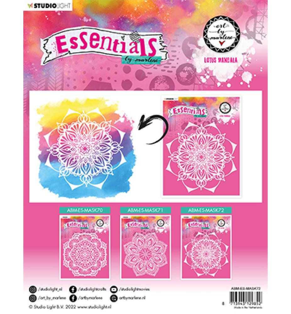 Art By Marlene Stencil Lovely Mandala Essentials #72