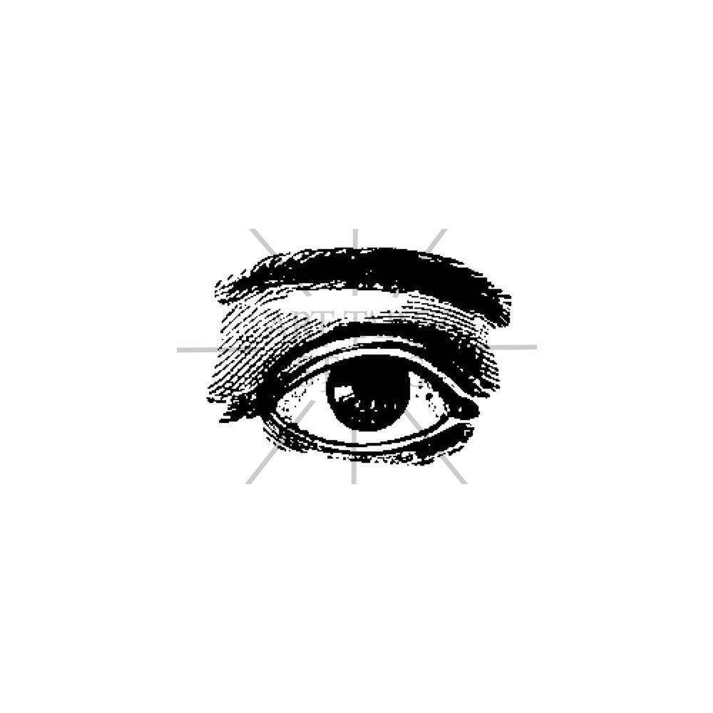 Art Tartz Cling Rubber Stamp Eye