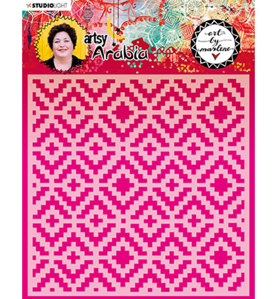Art by Marlene Mask Stencil Artsy Arabia #14