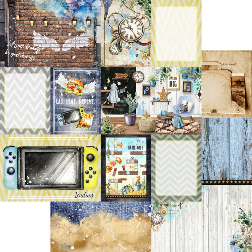 Asuka Studio 12x12 Paper Pack Journaling Play!