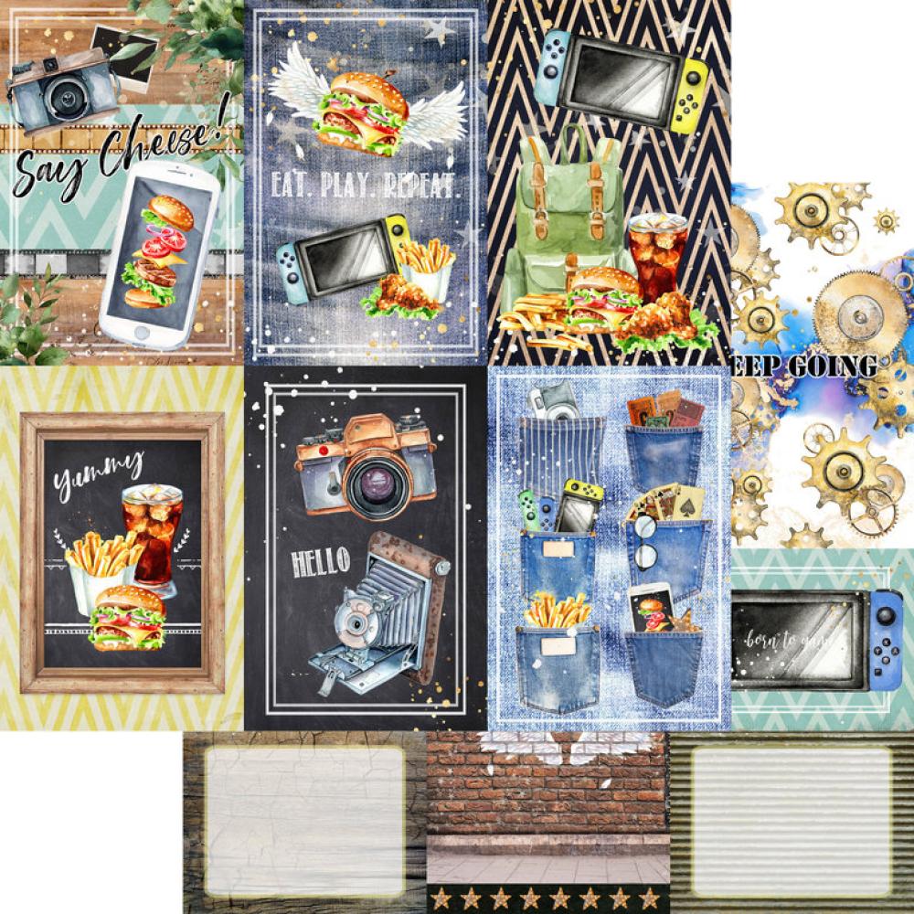 Asuka Studio 12x12 Paper Pack Journaling Play!
