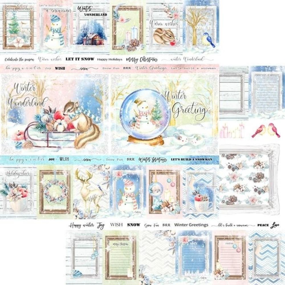 Asuka Studio 12x12 Paper Pack Winter Wonderland