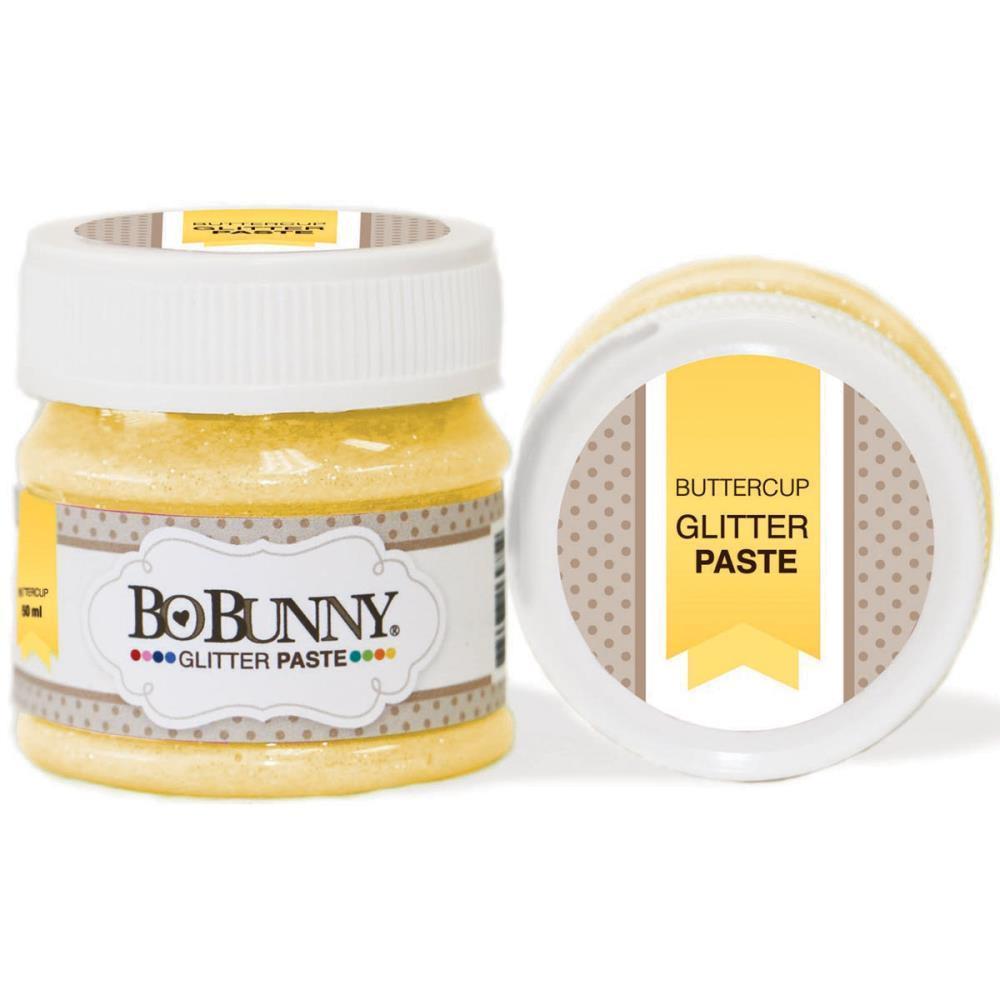 BoBunny Double Dot Glitter Paste 50ml Buttercup