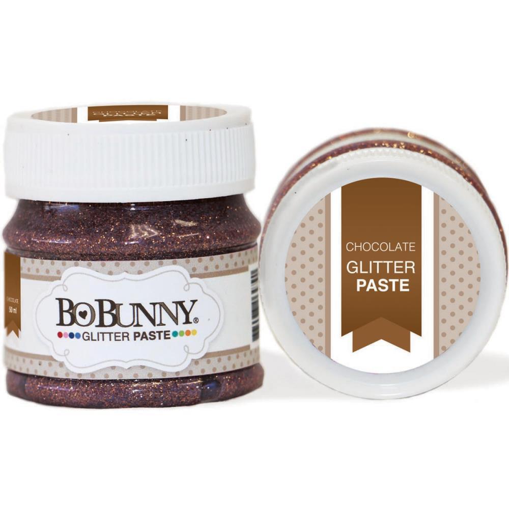 BoBunny Double Dot Glitter Paste 50ml Chocolate