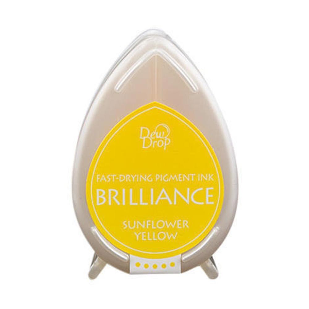 Brilliance Dew Drop Pigment Ink Sunflower Yellow