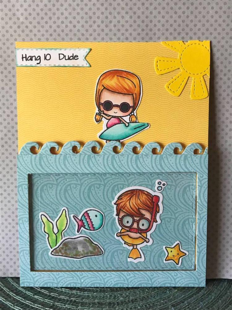 C.C Designs Clear Stamp Set Hang