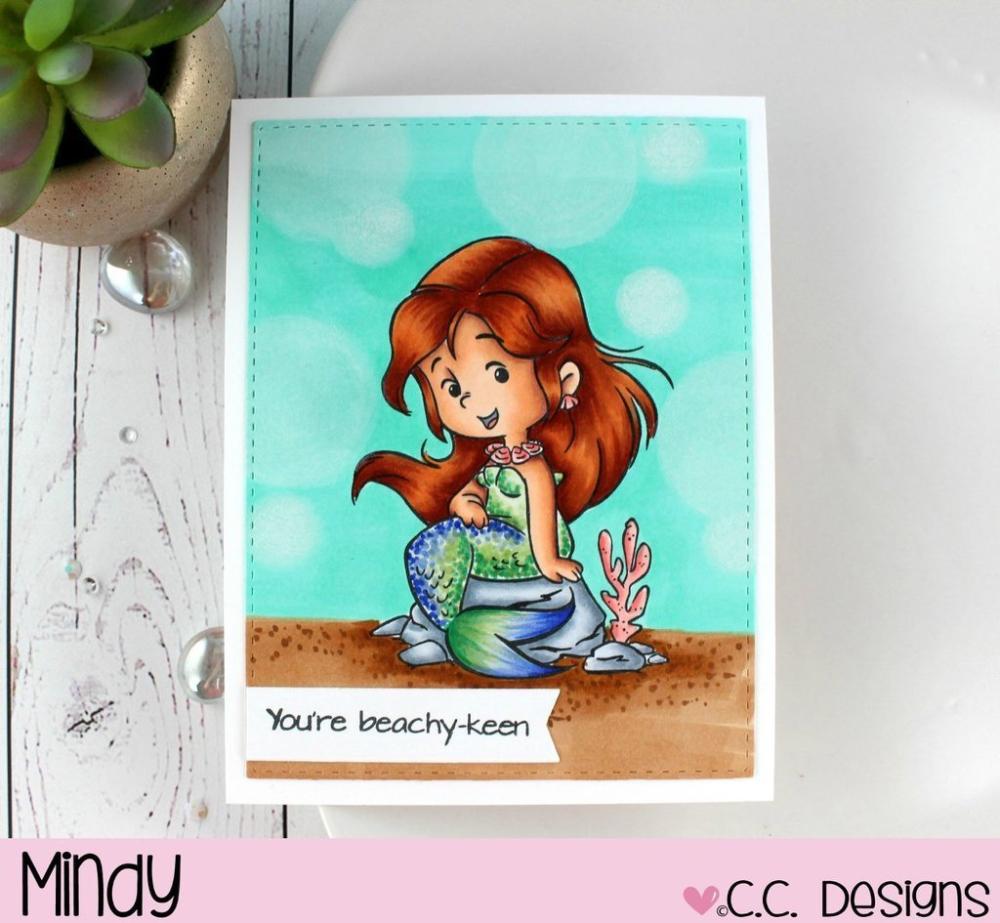 C.C Designs Clear Stamp Set Merkini