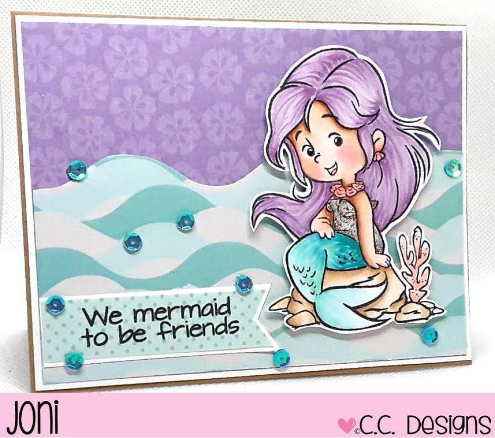 C.C Designs Clear Stamp Set Merkini