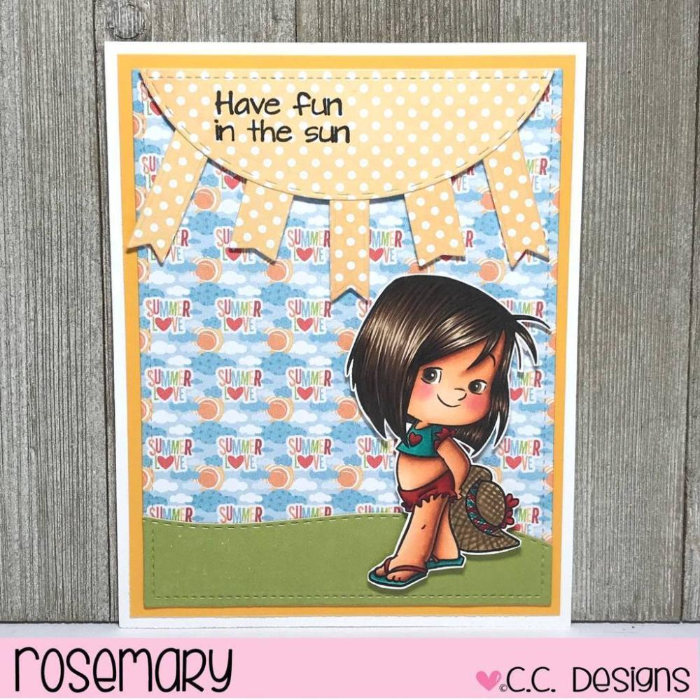 C.C Designs Clear Stamp Set Merkini