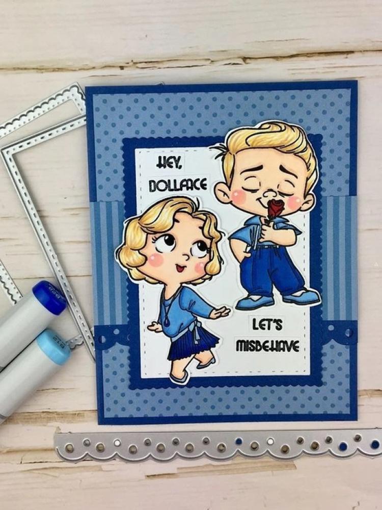 C.C Designs Stamps 20s Fella #0199