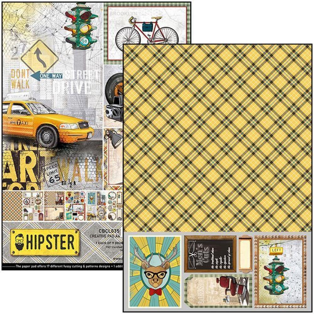 Ciao Bella A4 Creative Pad Hipster #CBCL035