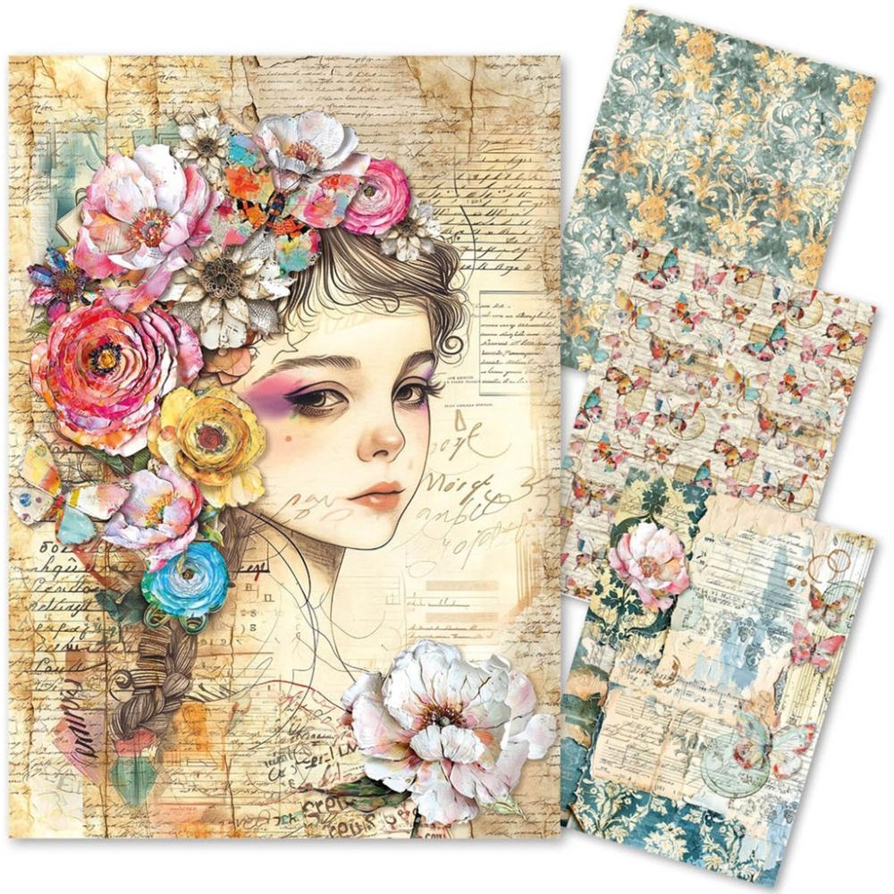 CBMF003 Ciao Bella Quintessential A4 Rice Paper Art Set