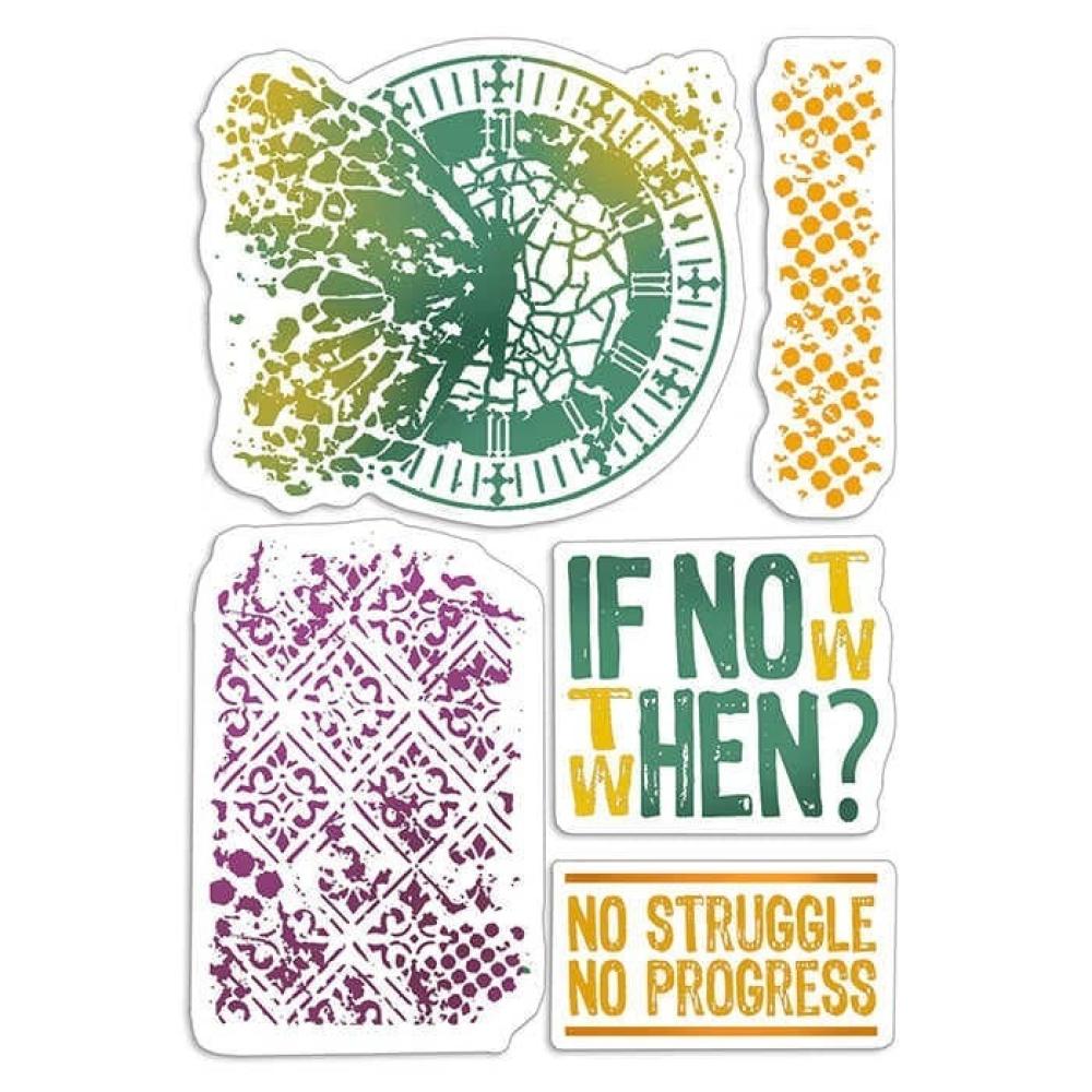 CB Bad Girls Clear Stamp If Not Now When PSB6010