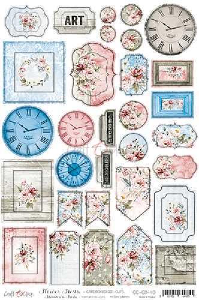 Craft O Clock Mixed Media Kit Flower Fiesta_eingestellt