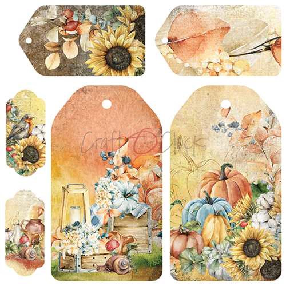 Craft O Clock 6x6 Paper Pad Autumn Moods