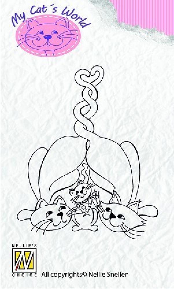 Nellie Snellen My Cat´s World - Baby Clear Stempel