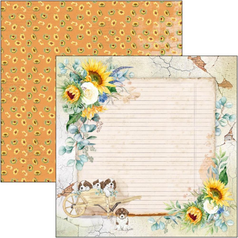 Ciao Bella 12x12 Paper Pad Farmhouse Garden CBPM063