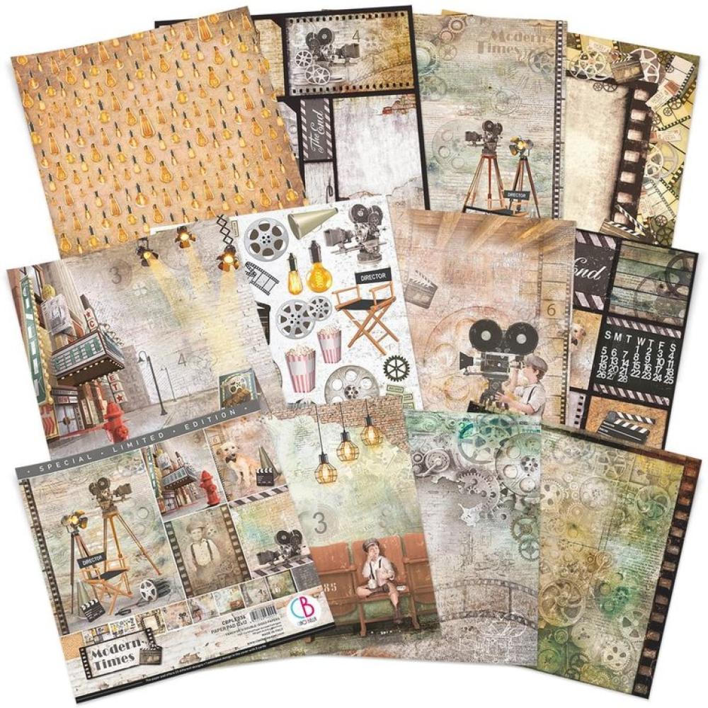 Ciao Bella 12x12 Paper Pad Modern Times Limited Edition CBPLE036