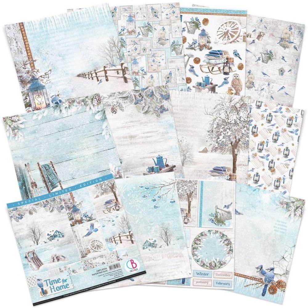 Ciao Bella 12x12 Paper Pad Time for Home Limited Edition CBPLE024
