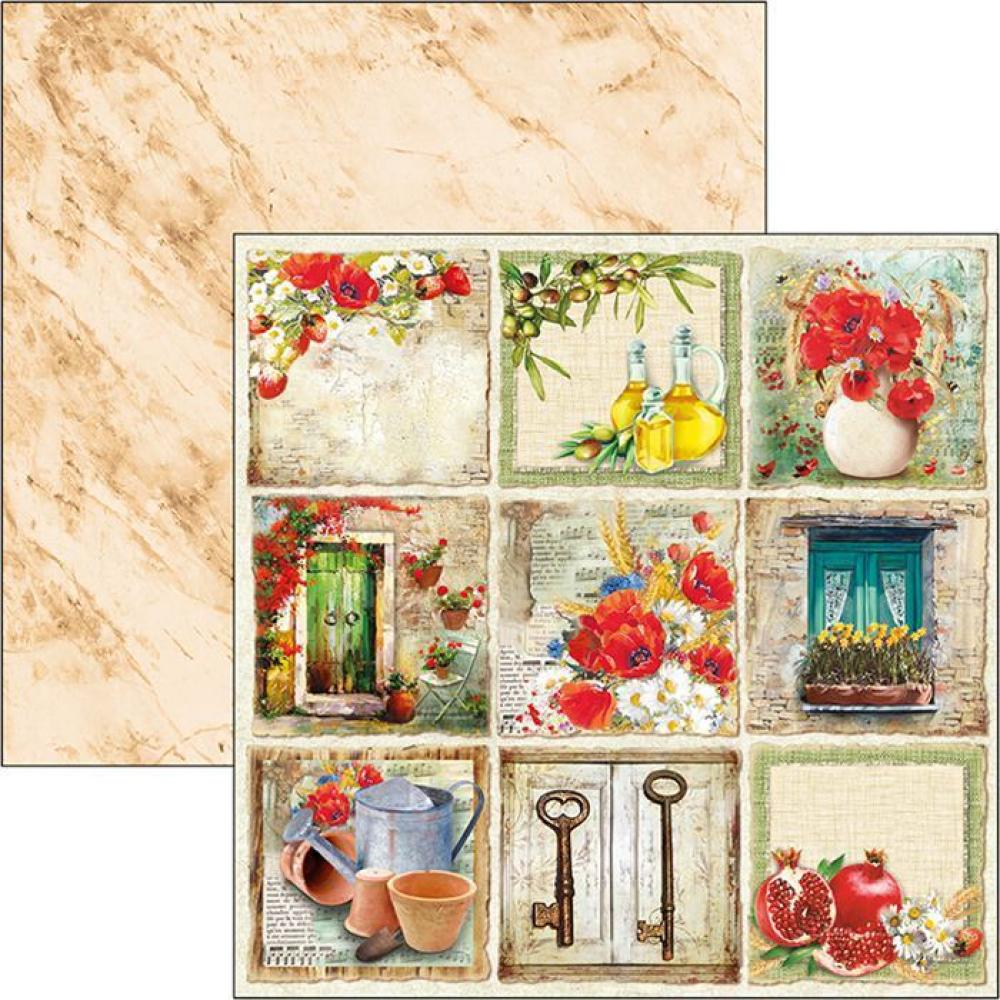 Ciao Bella 12x12 Paper Pad Under the Tuscan Sun #CBPM032