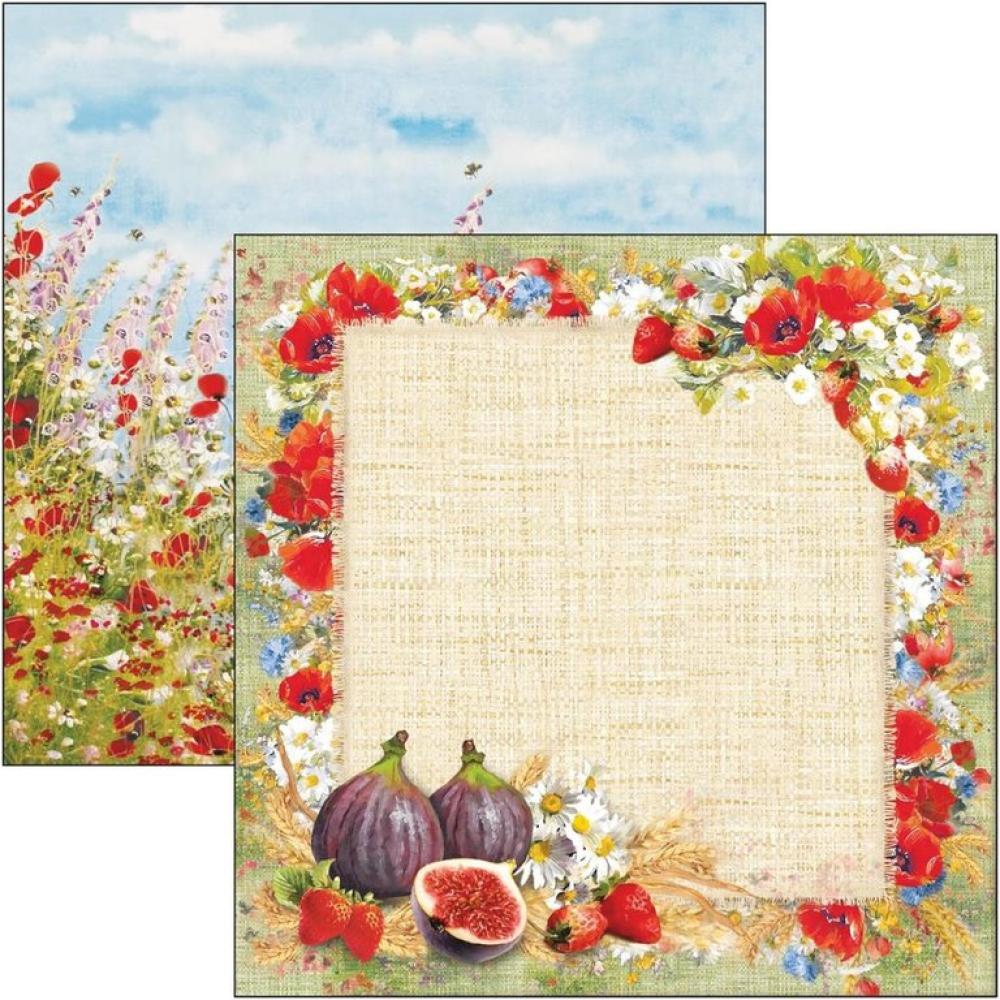 Ciao Bella 12x12 Paper Sheet Sweet Countryside #CBSS099
