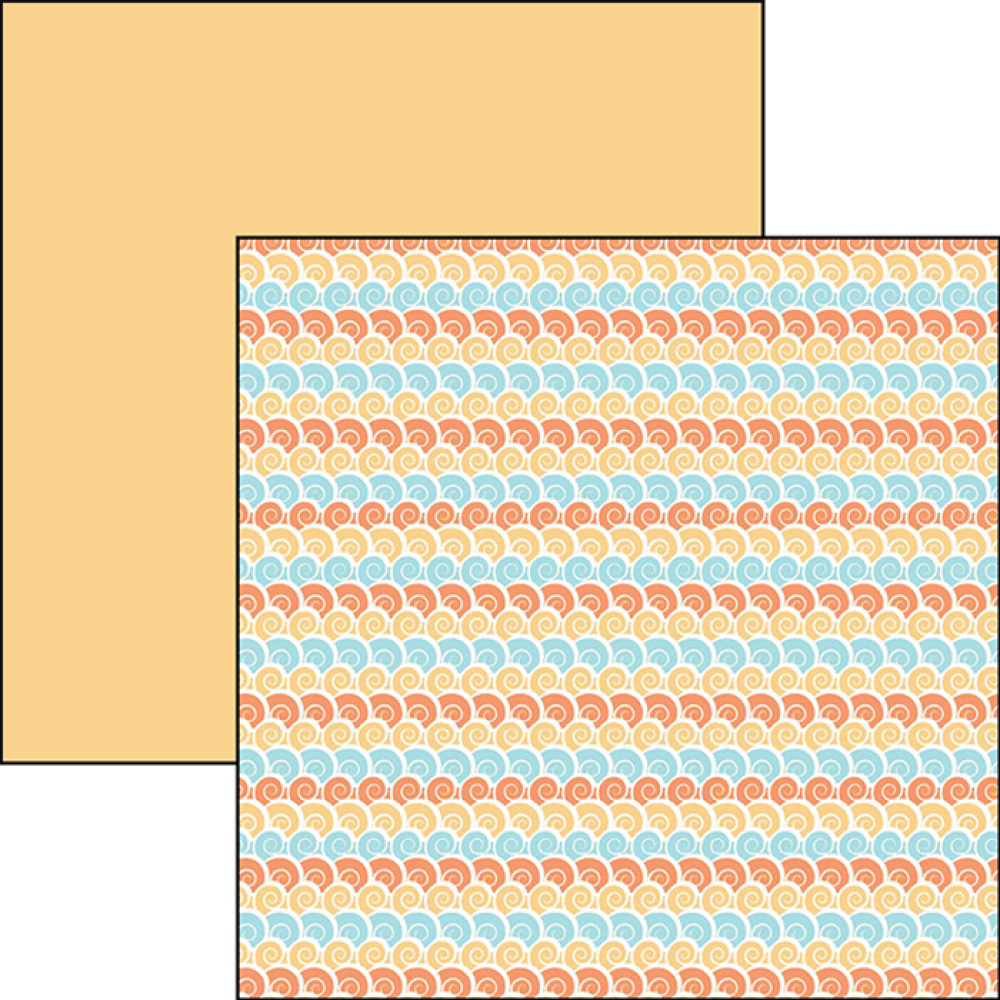 Ciao Bella 12x12 Patterns Pad Summer Tale #CBT022