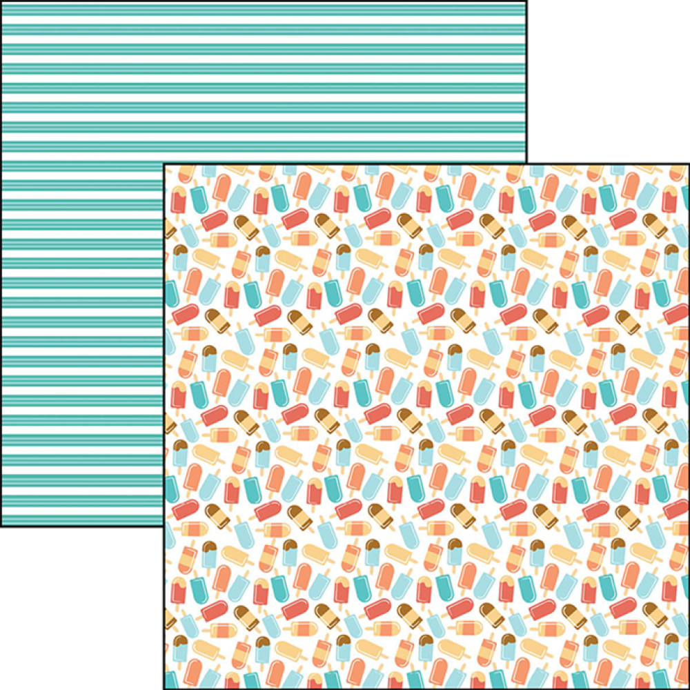 Ciao Bella 12x12 Patterns Pad Summer Tale #CBT022