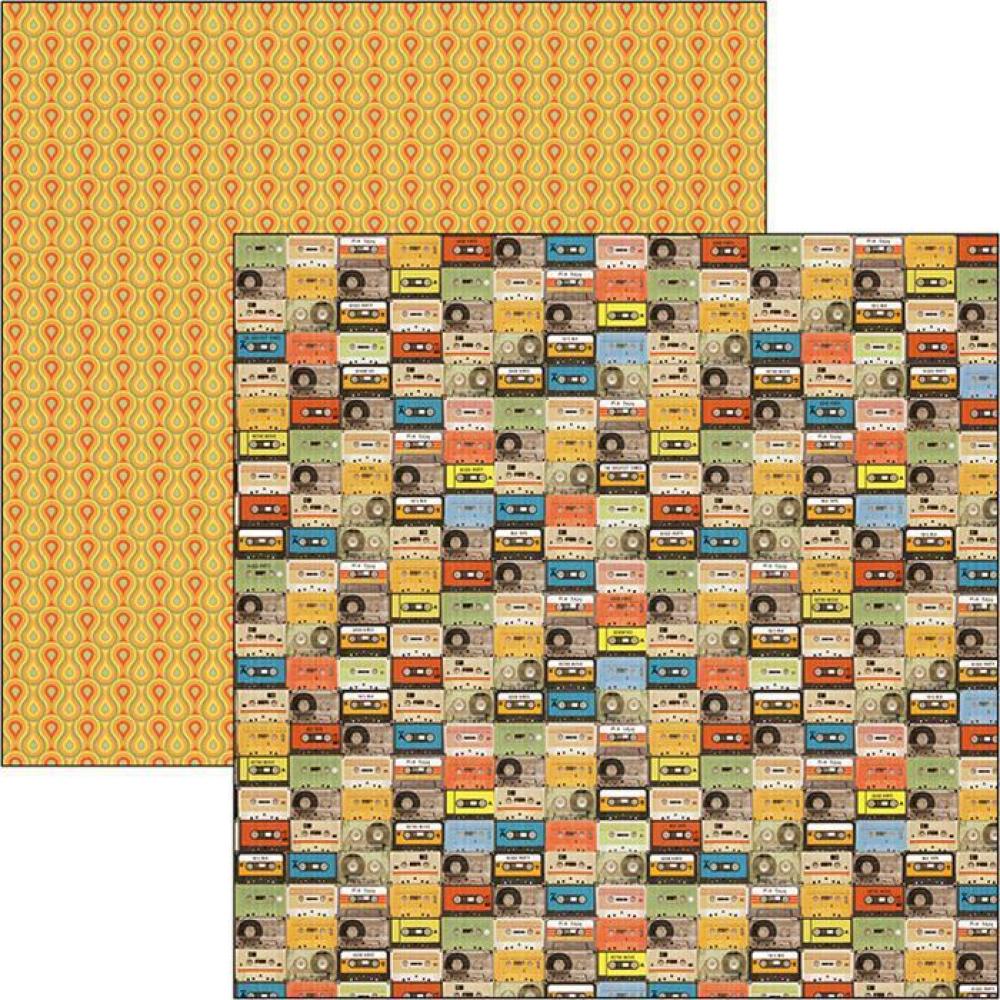 Ciao Bella 12x12 Patterns Pad The Seventies #CBT030
