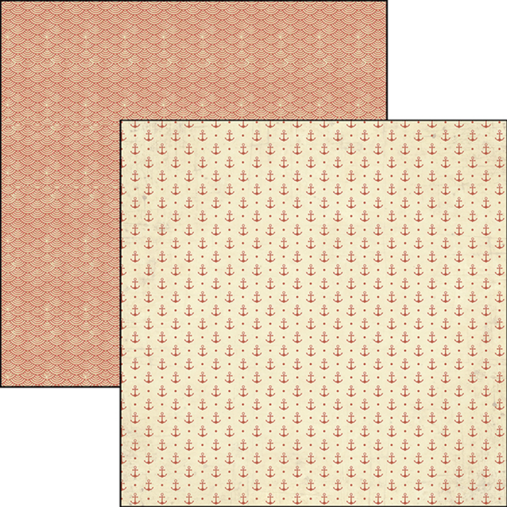 Ciao Bella 12x12 Patterns Pad Under the Ocean #CBT017