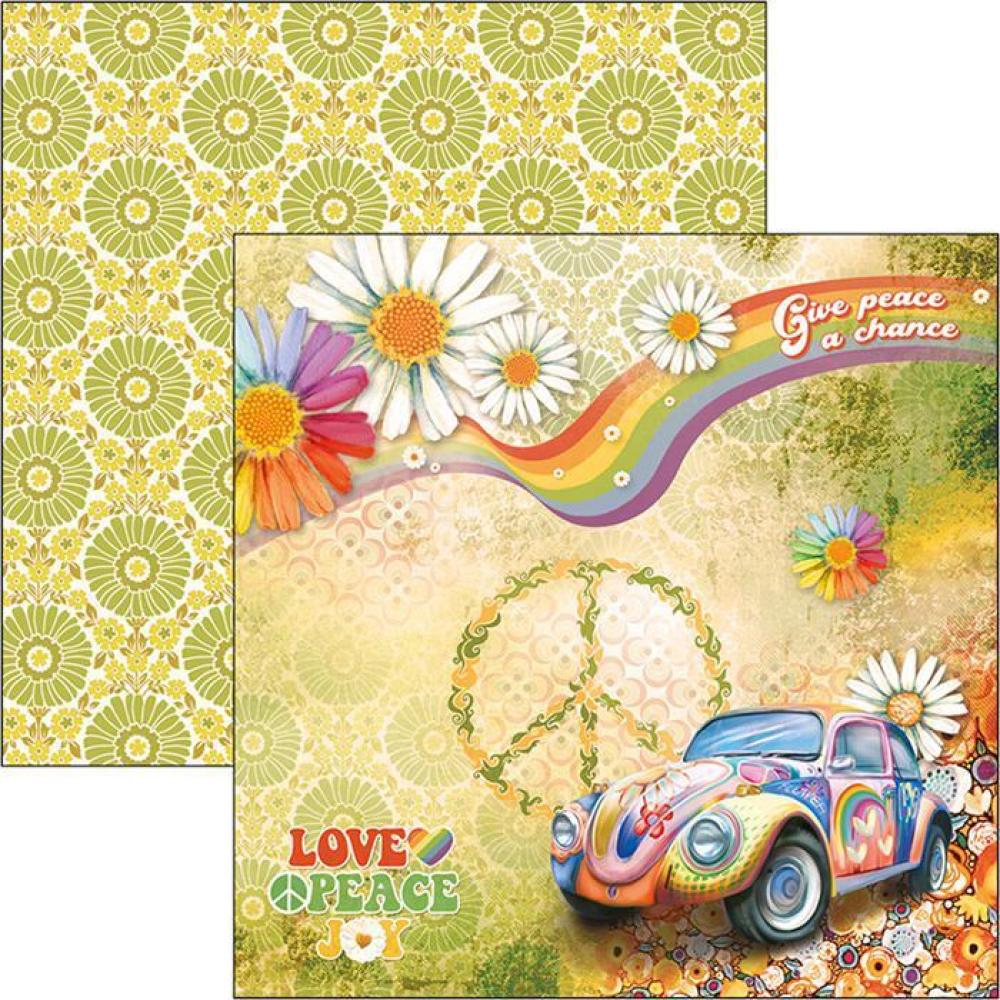 Ciao Bella 6x6 Paper Pad The Seventies #CBQ030