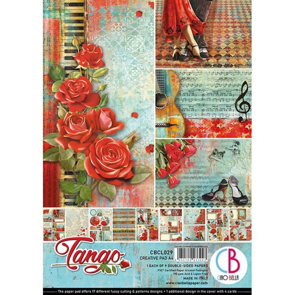 Ciao Bella A4 Creative Pad Tango #CBCL029