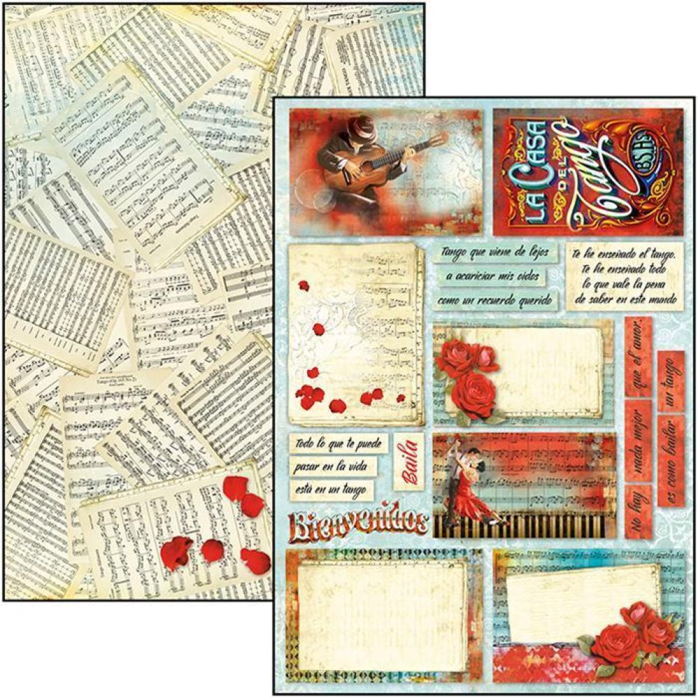 Ciao Bella A4 Creative Pad Tango #CBCL029