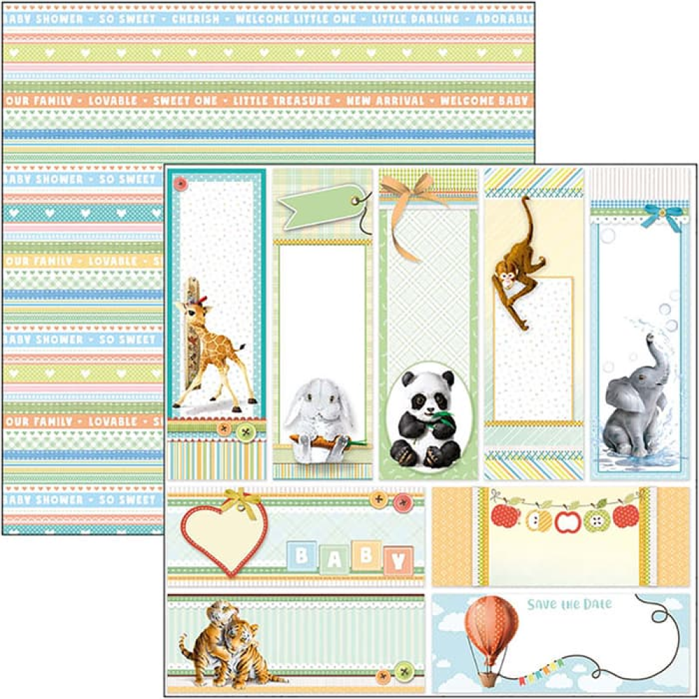 Ciao Bella Paper Sheet Save the Date #CBSS146