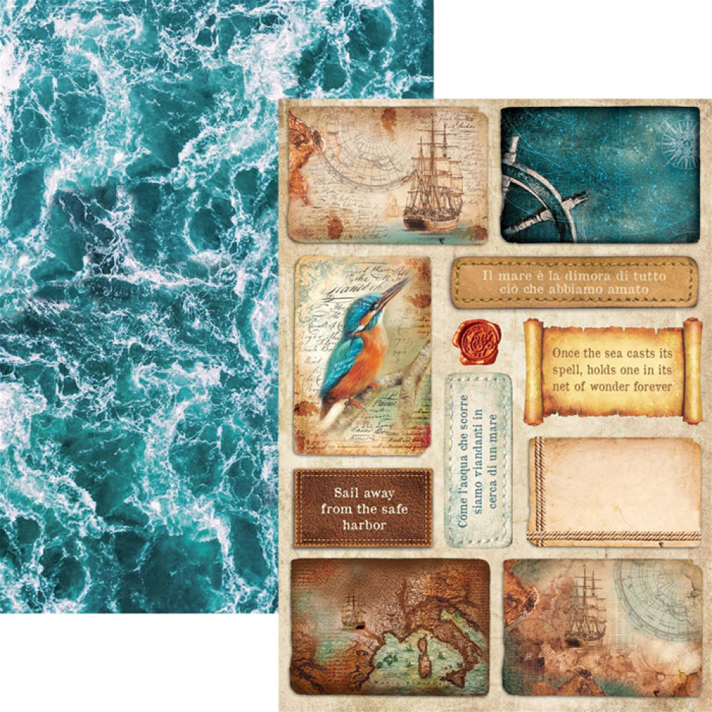 Ciao Bella Scrapbooking Creative Pad Repubbliche Marinare #CBCL013