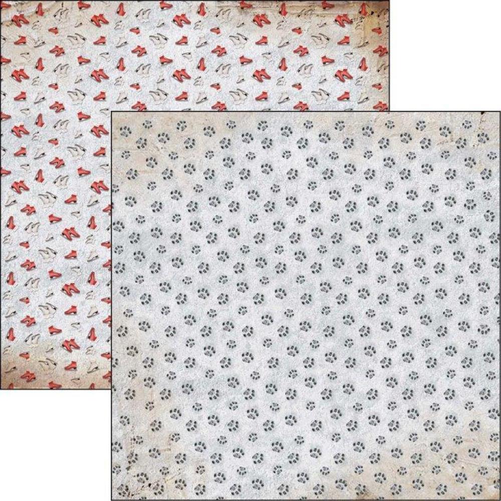 SALE Ciao Bella Scrapbooking Paper Sheet The Rink #CBSS052 SET