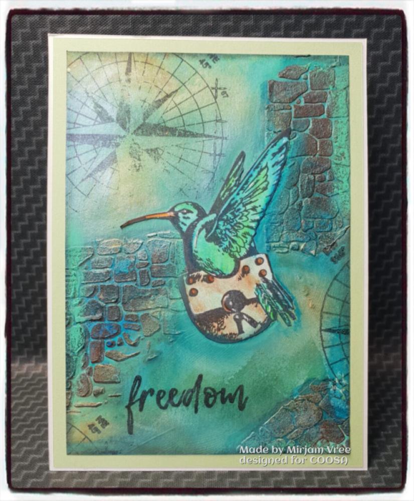 Coosa Crafts Clearstamps Freedom #059
