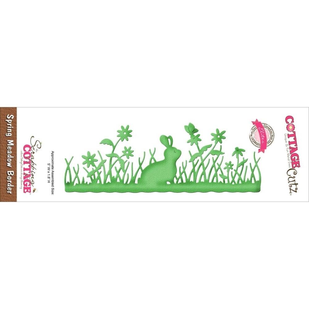 CottageCutz Die Spring Meadow Border #CCE222