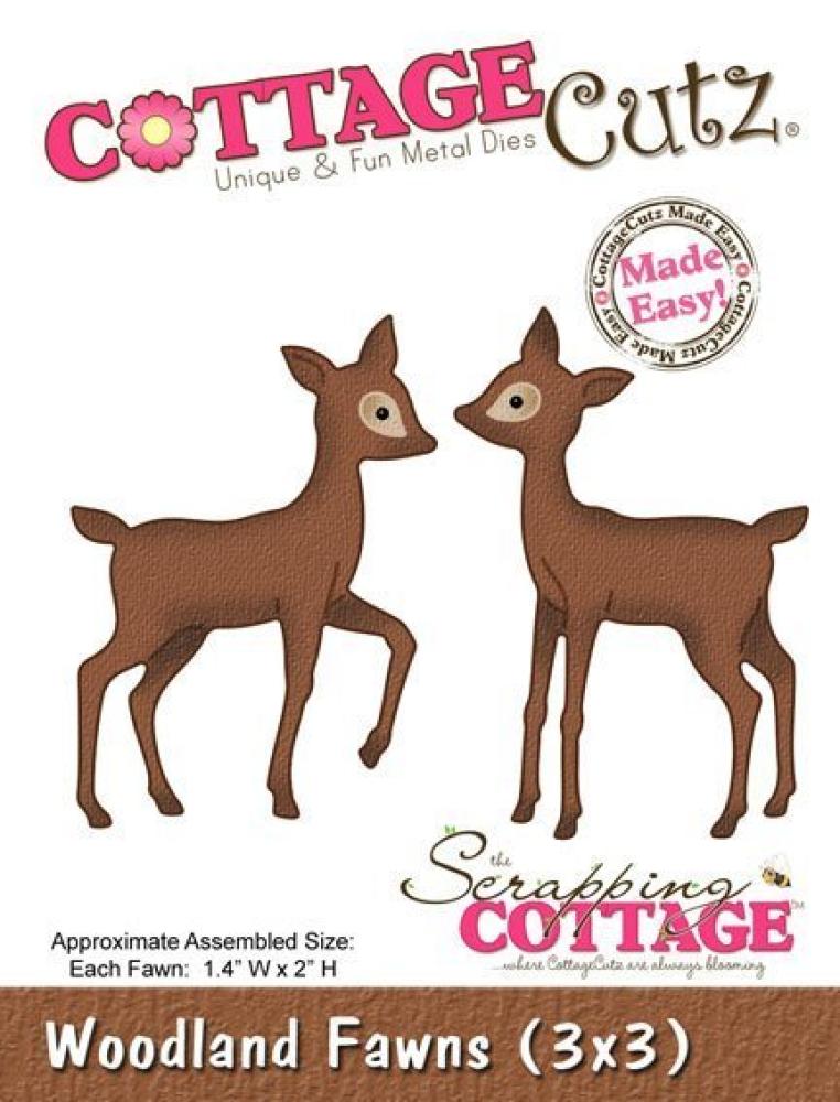 CottageCutz Woodland Fawns