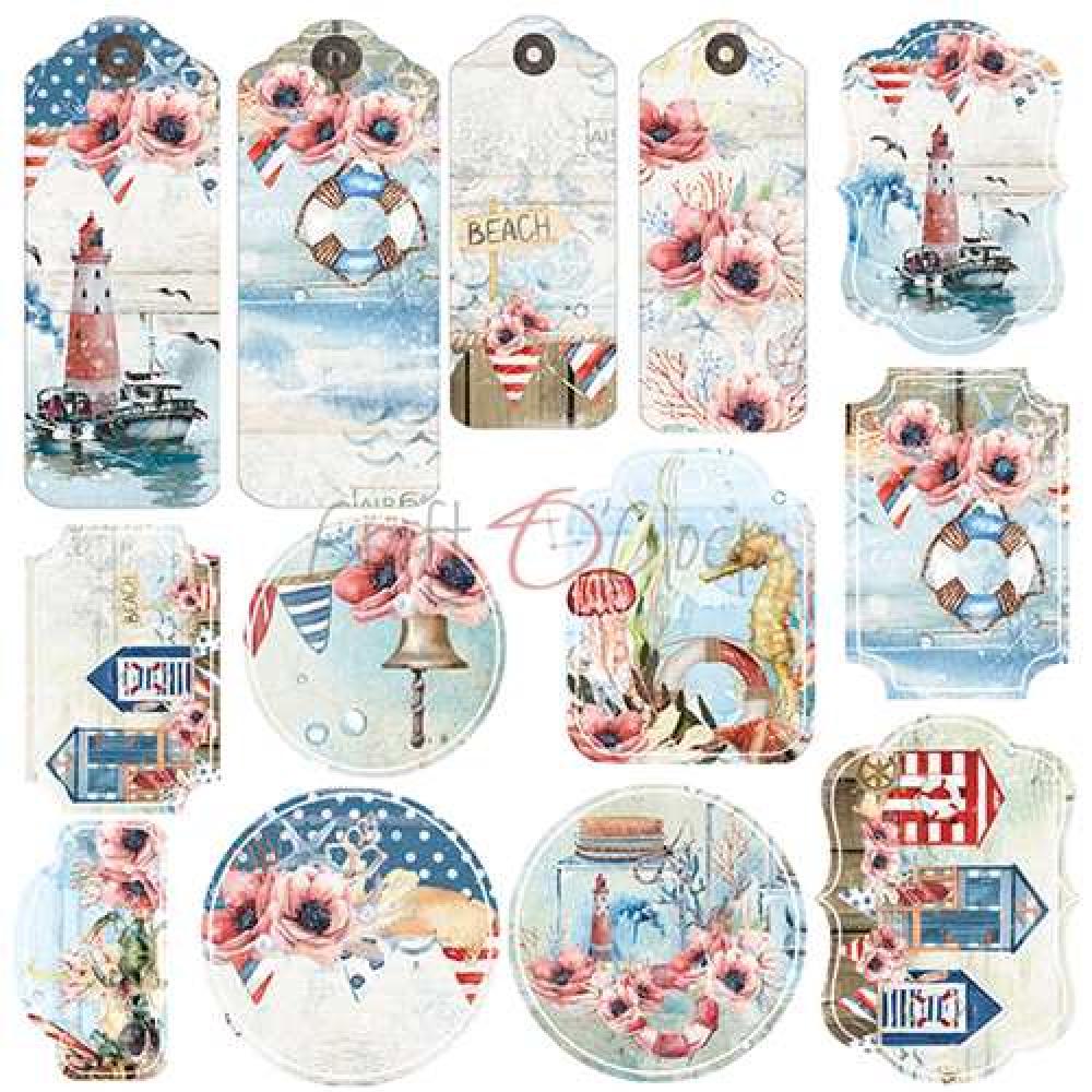 Craft O Clock 6x6 Paper Pad Seaside Greetings