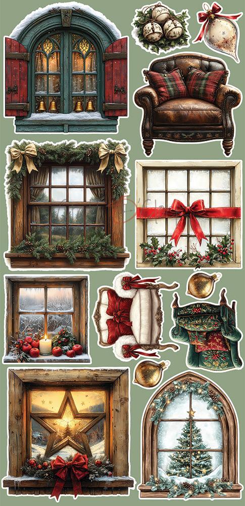 Craft O Clock Oh, Christmas Night Extras to Cut Christmas