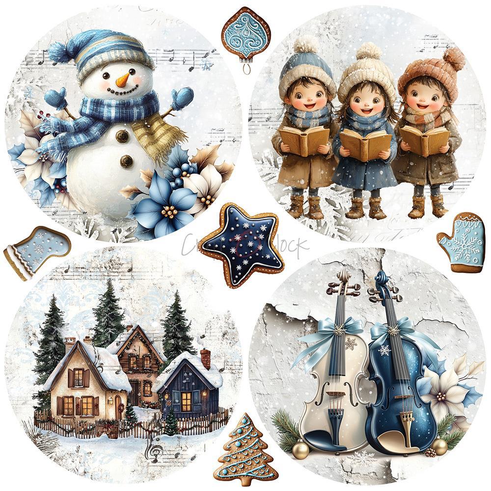 Craft o Clock Jolly Season 6x6 Paper Pad