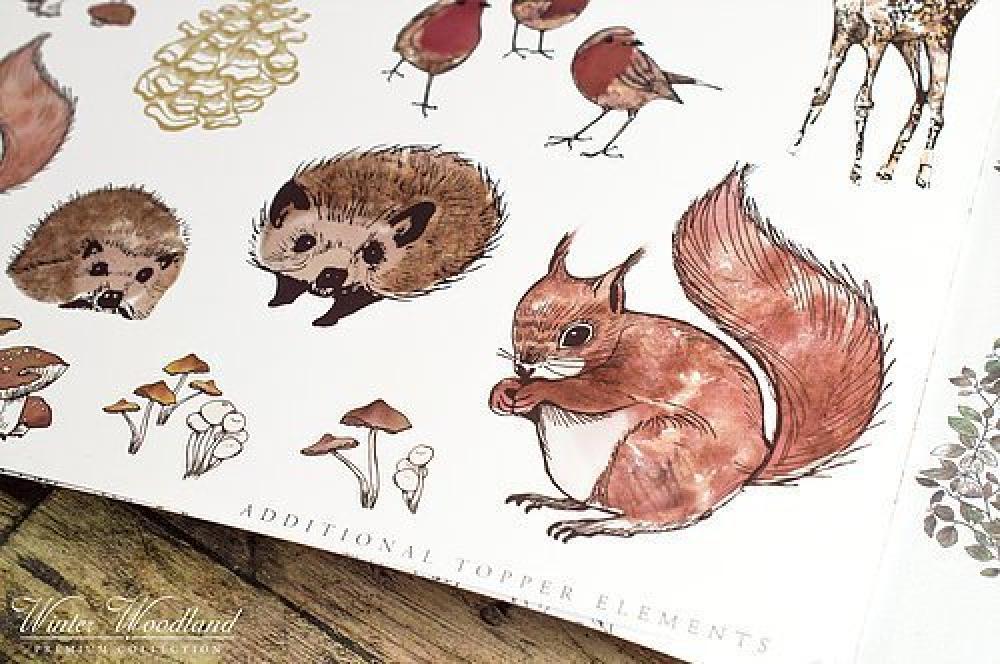 Craft Consortium 12x12 Paper Pad Winter Woodland #06