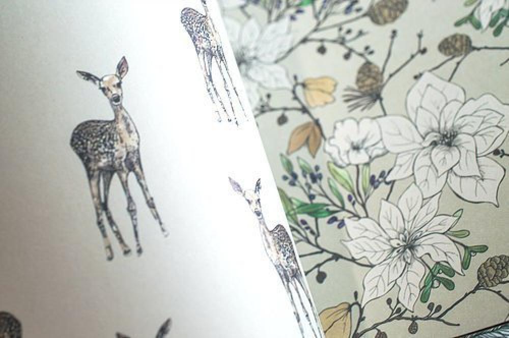 Craft Consortium 12x12 Paper Pad Winter Woodland #06
