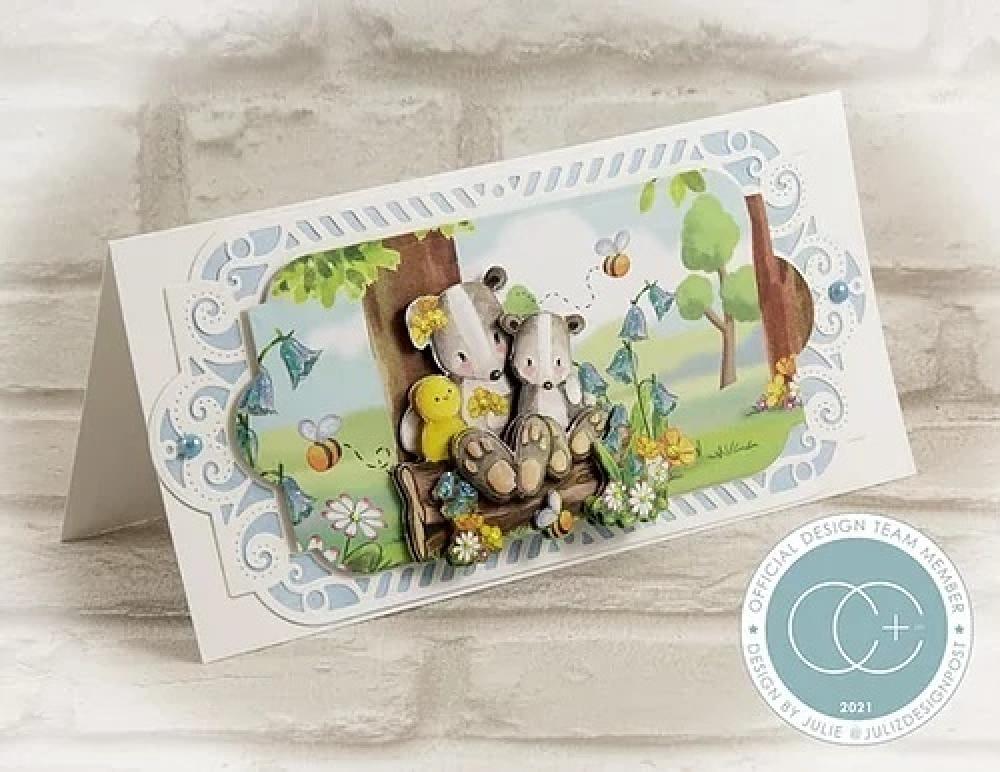 Craft Consortium Bluebells and Buttercups 3D Decoupage Set