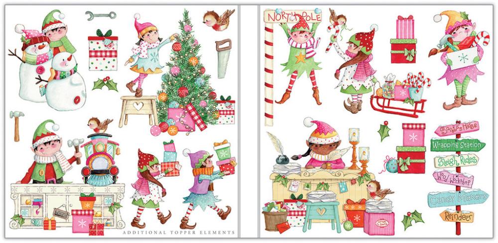Craft Consortium 6x6 Paper Pad Made by Elves #29B