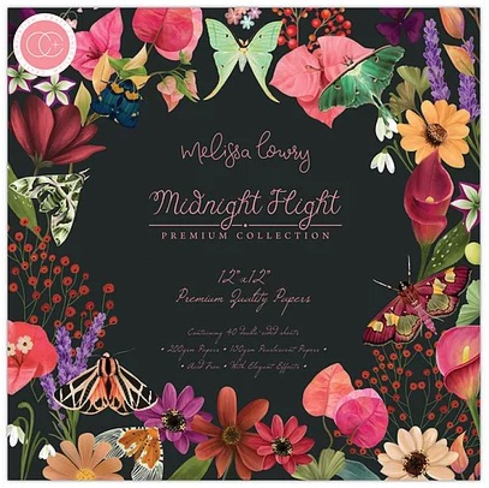 Craft Consortium 12x12 Paper Pad Midnight Flight #30