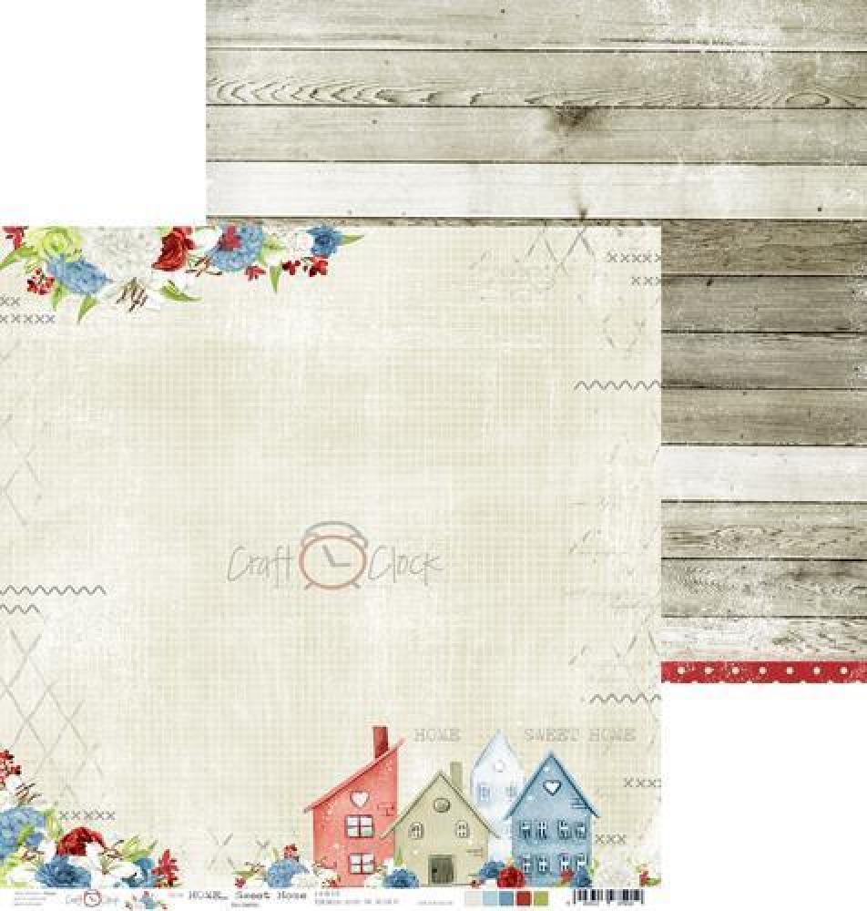 Craft O Clock 12x12  Paper Pad Home ... Sweet Home