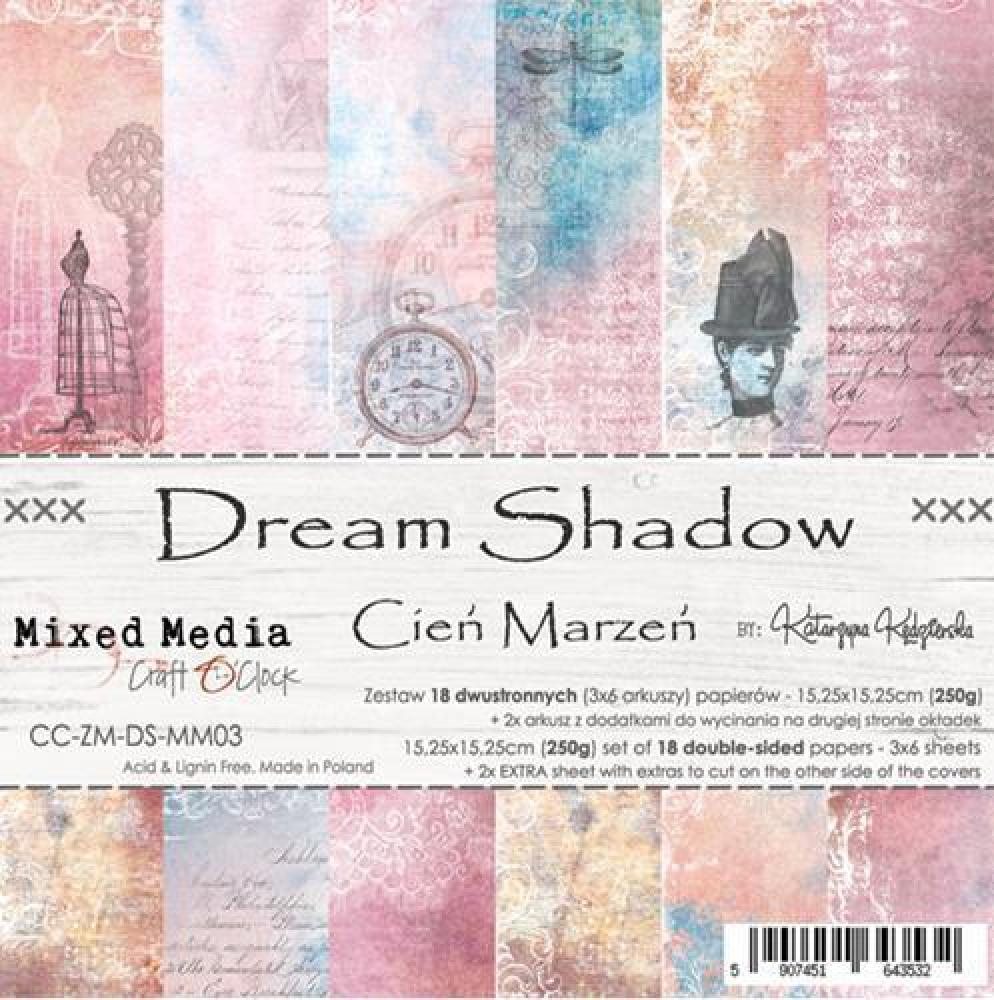 Craft O Clock 6x6 Paper Pad Dream Shadow