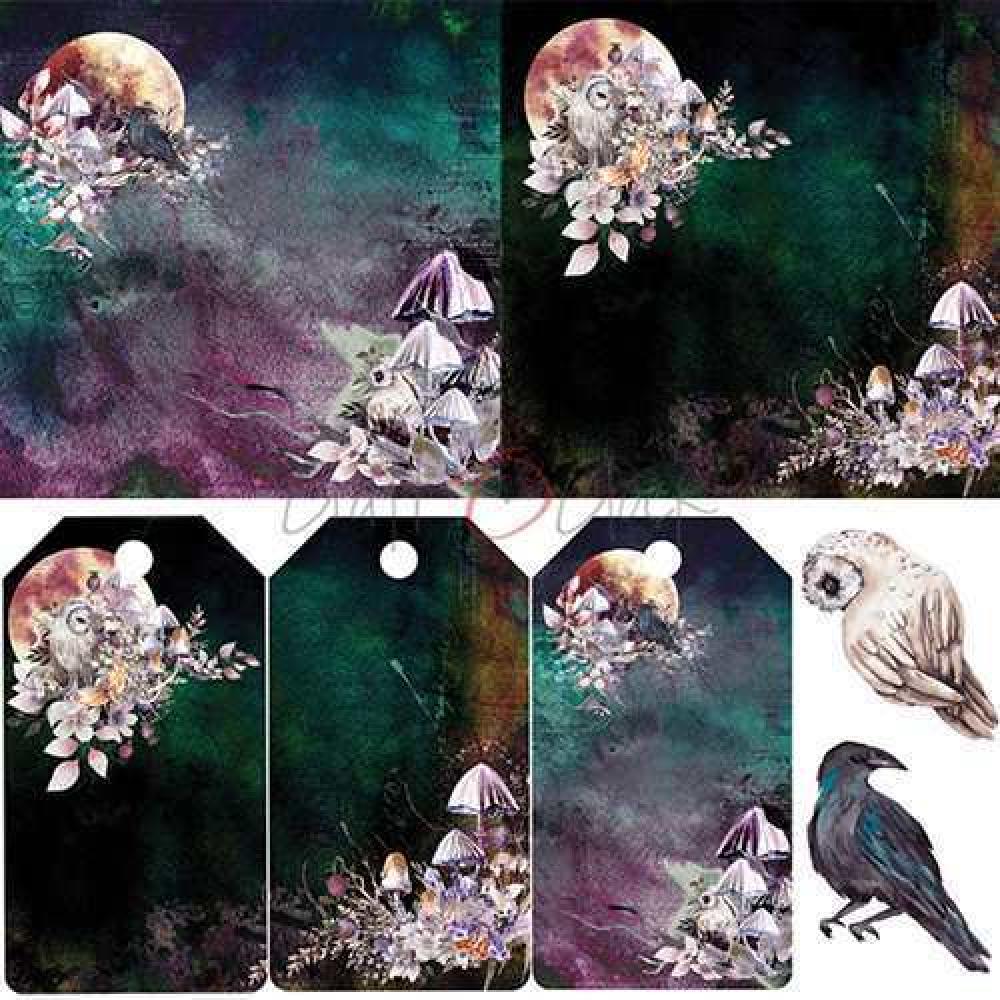 Craft O Clock 8x8 Paper Pad Ominous Marshes
